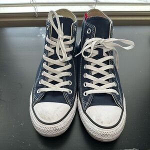 Converse high top chucks men’s 6.5/women’s 8.5